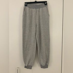 ACAO GREY HIGH RISE JOGGERS SIZE S